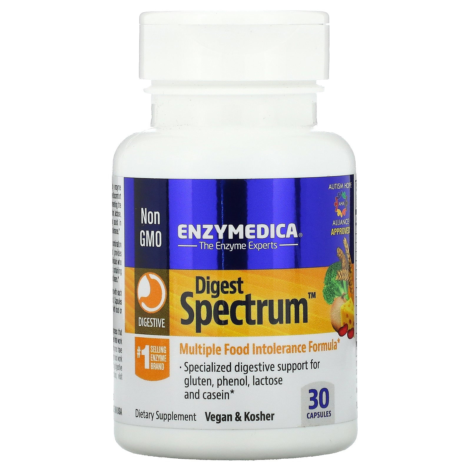 Enzymedica, Digest Spectrum, 30 Capsules