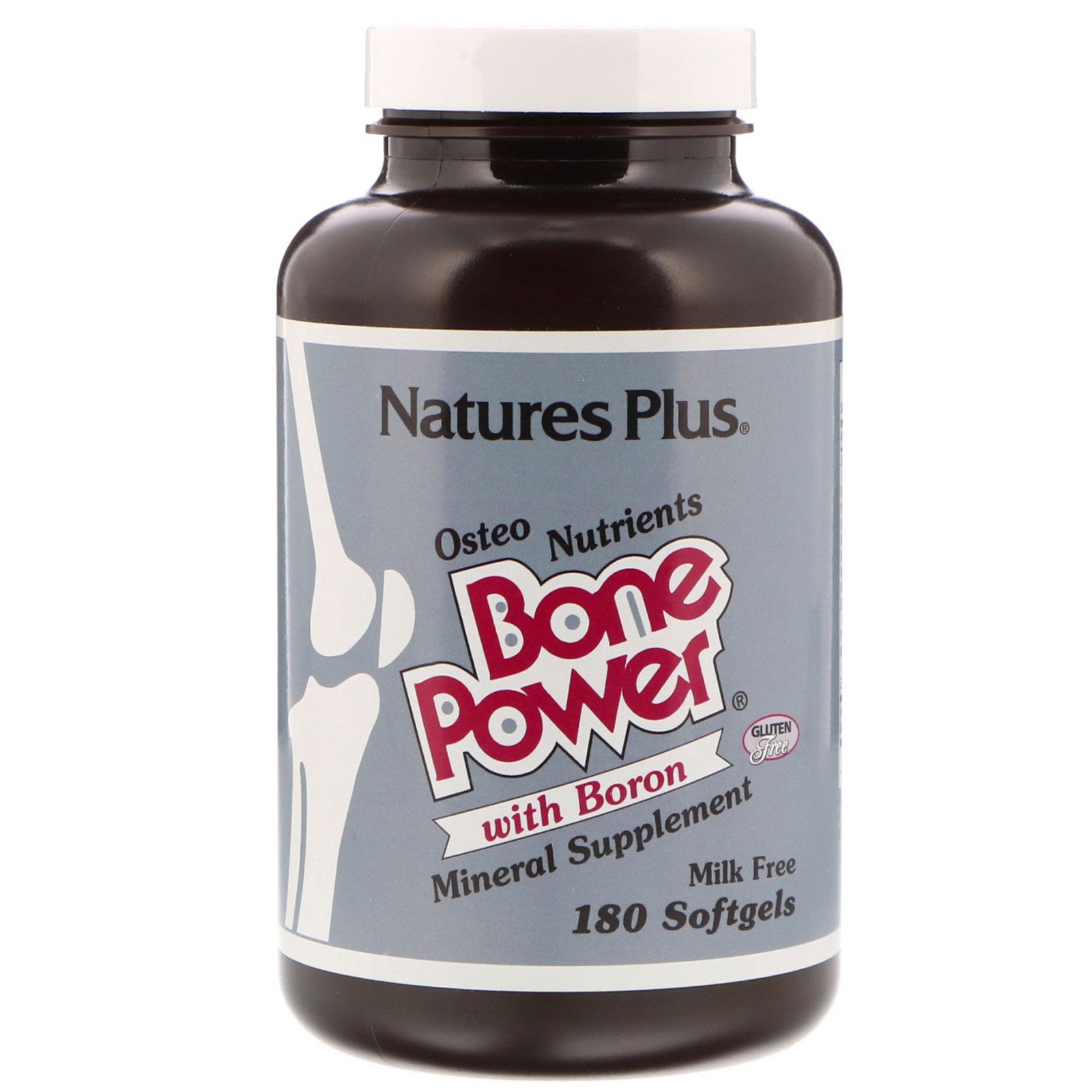 Nature's Plus, Bone Power with Boron, 180 Softgels