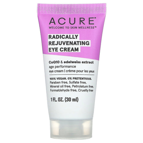 Acure, Radically Rejuvenating Eye Cream, 1 fl oz (30 ml)