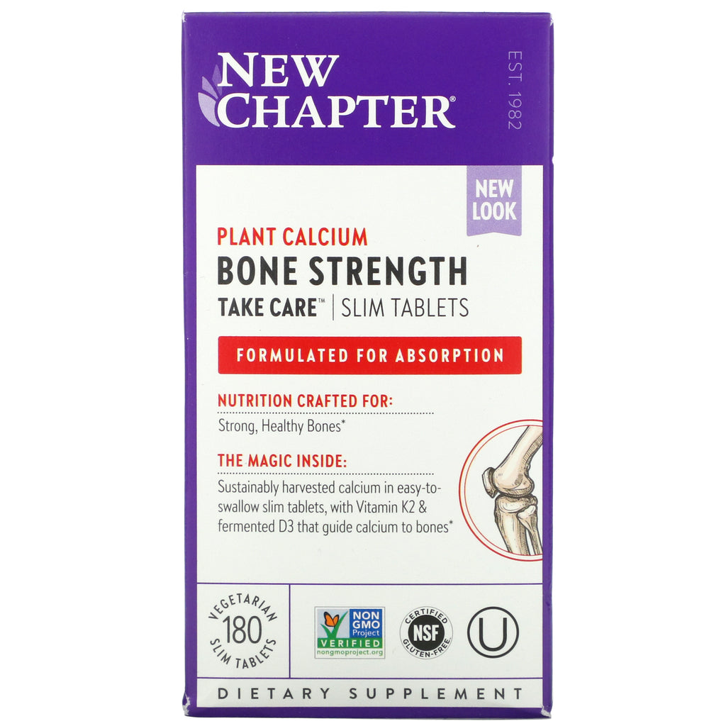 New Chapter, Bone Strength Take Care, 180 Vegetarian Slim Tablets