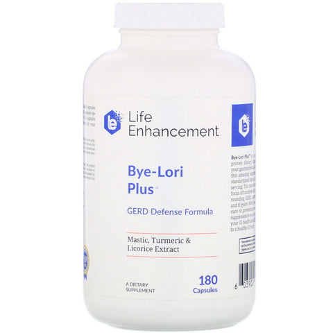 Life Enhancement, Bye-Lori Plus, 180 Capsules