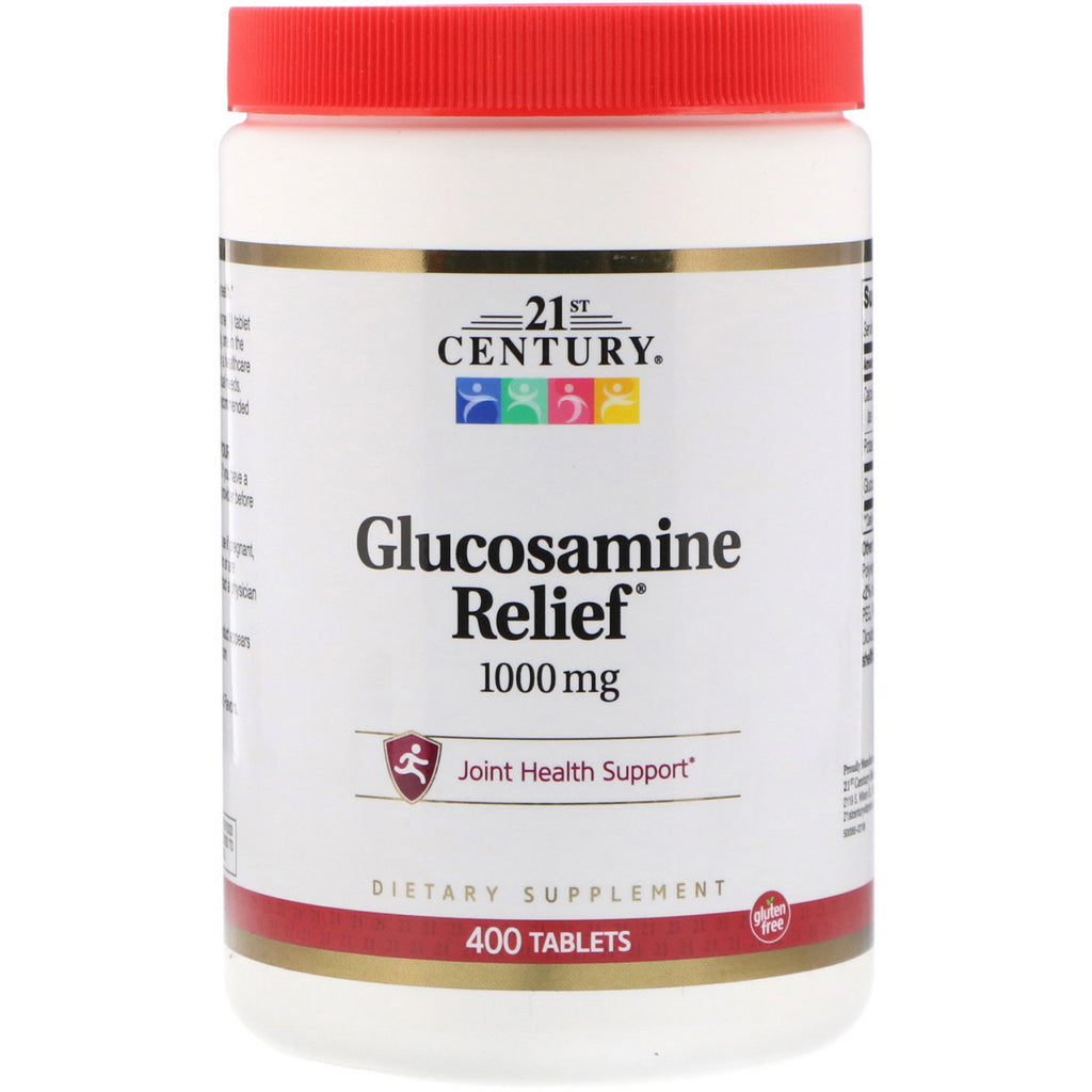 21st Century, Glucosamine Relief, 1,000 mg, 400 Tablets