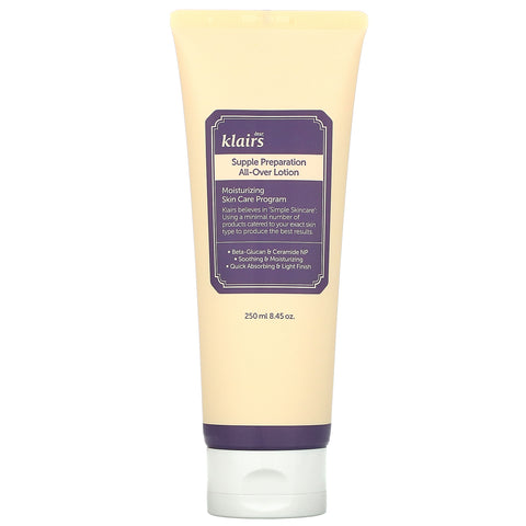 Dear, Klairs, Supple Preparation All Over Lotion, 8.45 oz (250 ml)