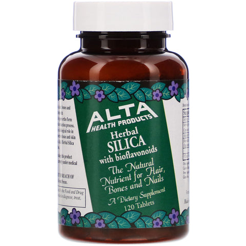 Alta Health, Herbal Silica with Bioflavonoids, 120 Tablets