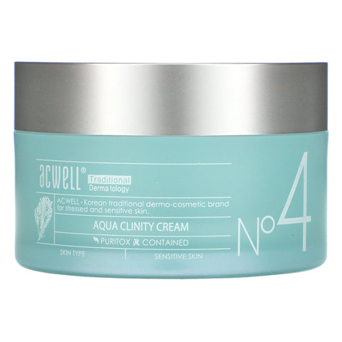 Acwell, No. 4, Aqua Clinity Cream, 1.7 fl oz (50 ml)