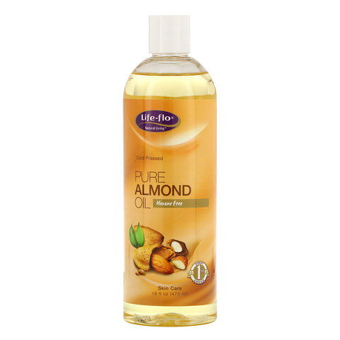 Life-flo, Pure Almond Oil, Skin Care, 16 fl oz (473 ml)