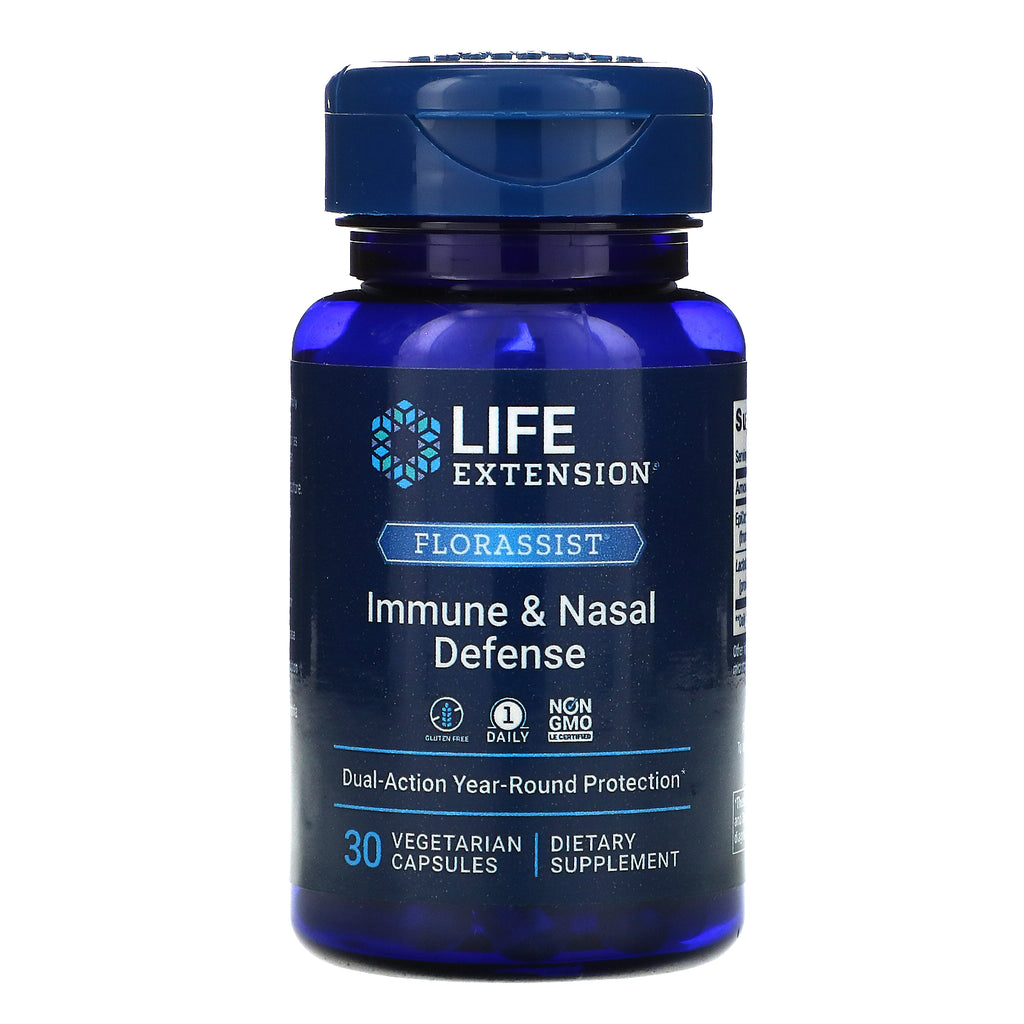 Life Extension, FLORASSIST Immune & Nasal Defense, 30 Vegetarian Capsules