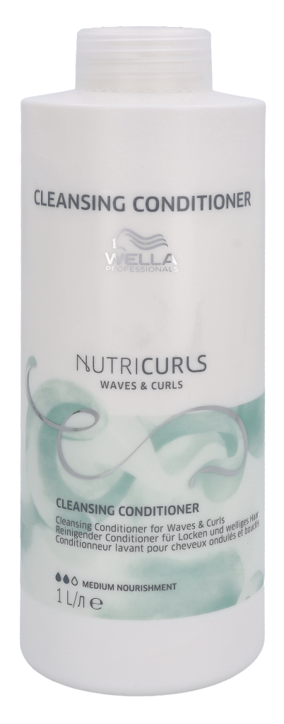 Wella Nutricurls - Waves & Curls Cleansing Conditioner 1000 ml