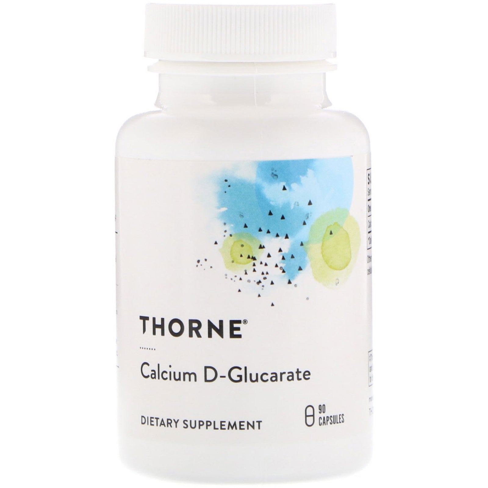 Thorne Research, Calcium D-Glucarate, 90 Capsules