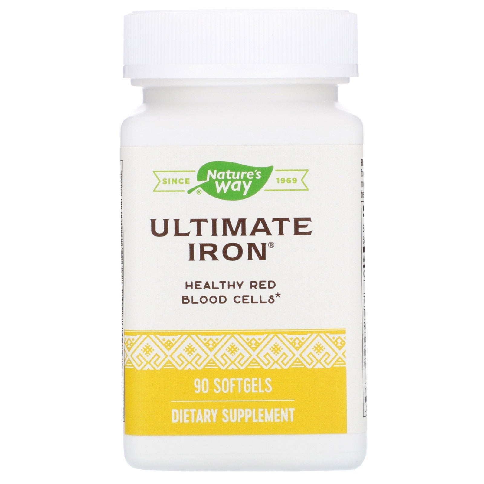 Nature's Way, Ultimate Iron, 90 Softgels