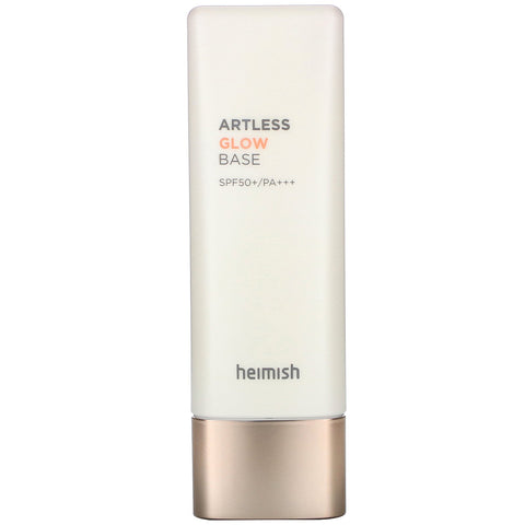 Heimish, Artless Glow Base, SPF 50+ PA+++, 40 ml