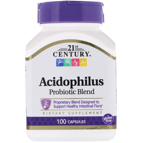 21st Century, Acidophilus Probiotic Blend, 100 Capsules