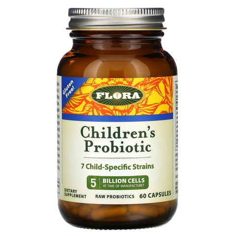 Flora, Children's Probiotic, 60 Capsules