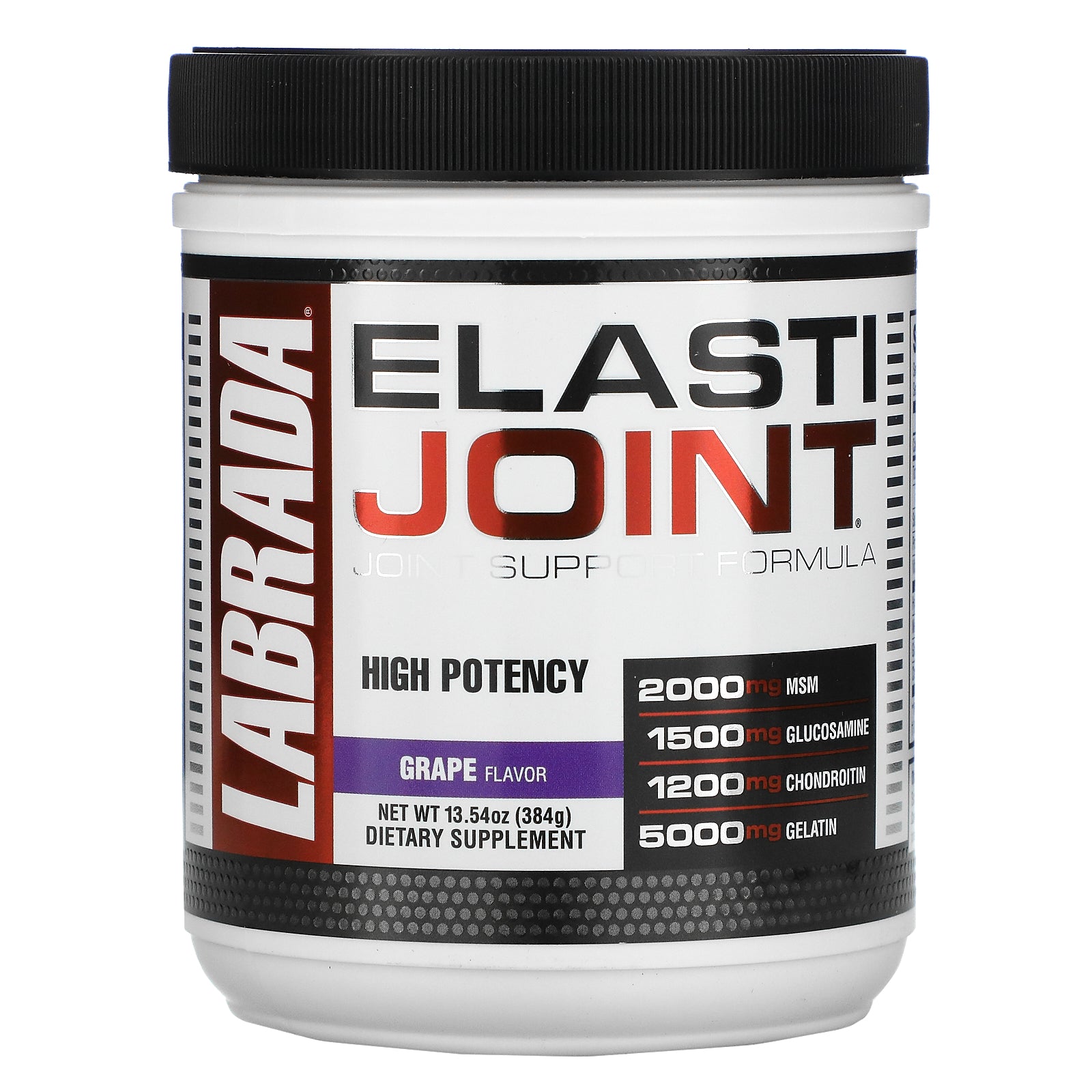 Labrada Nutrition, ElastiJoint, Joint Support Formula, Grape Flavor, 13.54 oz (384 g)