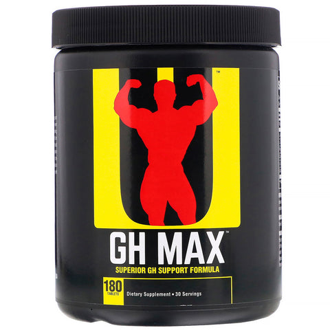 Universal Nutrition, GH Max, Superior GH Support  Formula, 180 Tablets