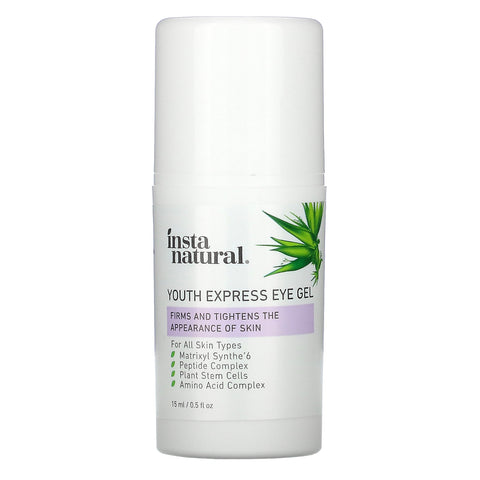 InstaNatural, Youth Express Eye Gel, 0.5 fl oz (15 ml)