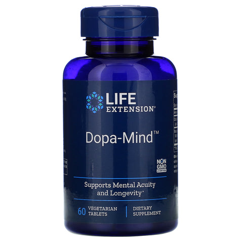 Life Extension, Dopa-Mind, 60 Vegetarian Tablets