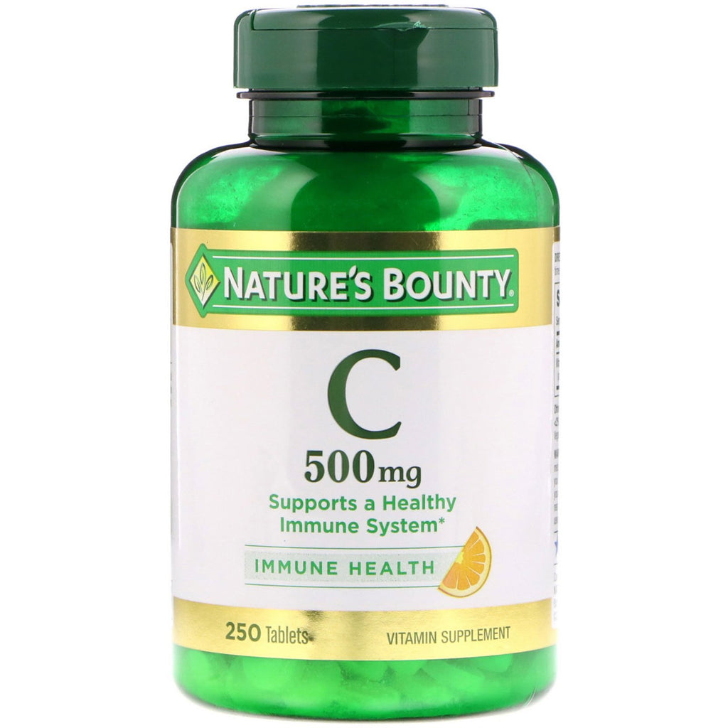 Nature's Bounty, Vitamin C, 500 mg, 250 Tablets