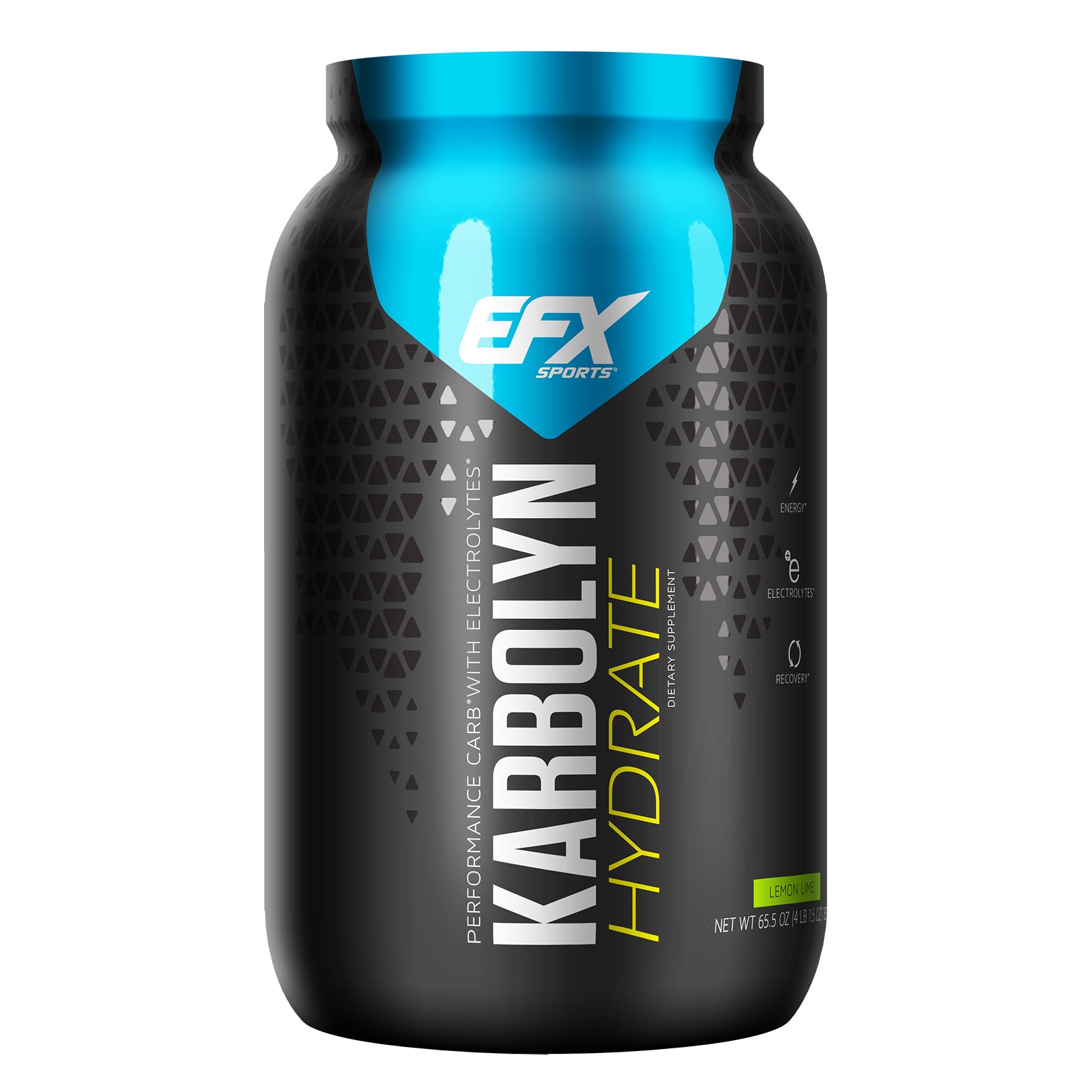 EFX Sports, Karbolyn Hydrate, Lemon Lime, 4.09 lbs (1856 g)