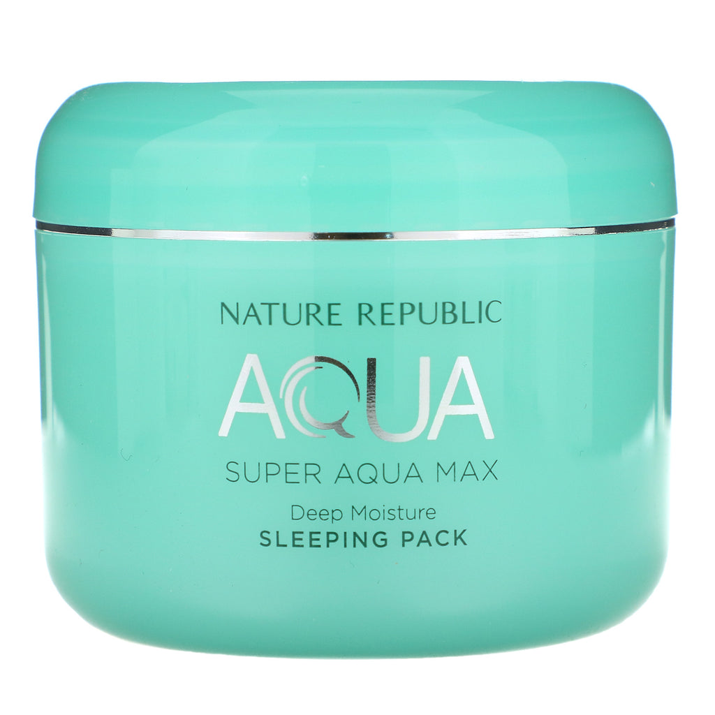 Nature Republic,  Super Aqua Max, Deep Moisture Sleeping Pack, 3.38 fl oz (100 ml)