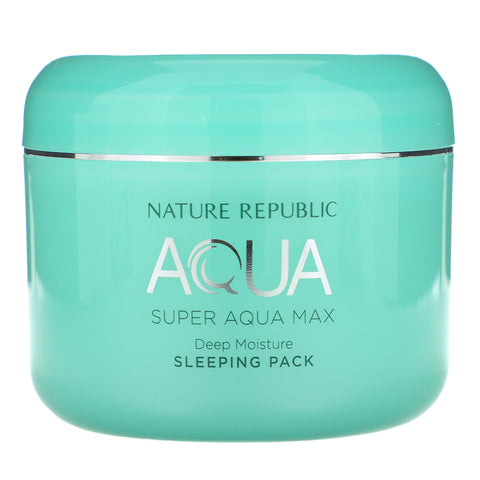 Nature Republic,  Super Aqua Max, Deep Moisture Sleeping Pack, 3.38 fl oz (100 ml)