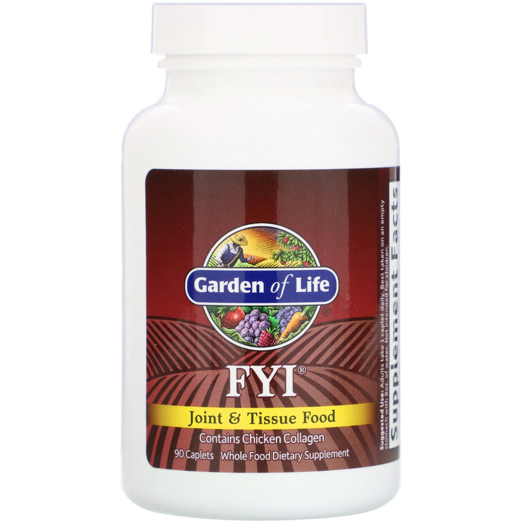 Garden of Life, FYI, Joint & Tissue Food, 90 Caplets