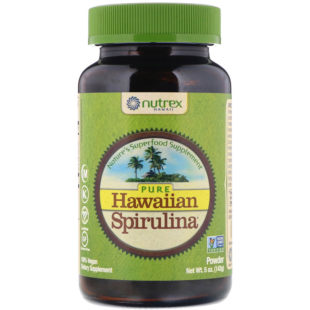 Nutrex Hawaii, Pure Hawaiian Spirulina, Powder, 5 oz (142 g)