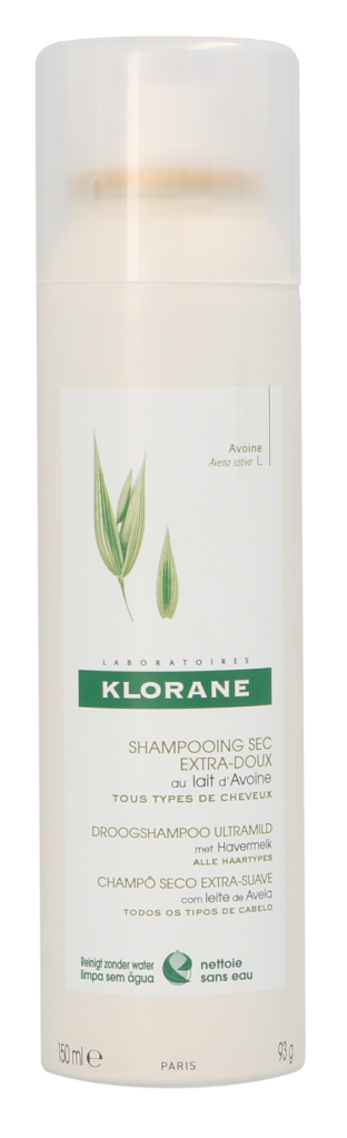 Klorane Tørshampoo Med Havremælk 150 ml
