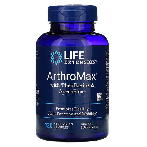 Life Extension, ArthroMax with Theaflavins and ApresFlex, 120 Vegetarian Capsules