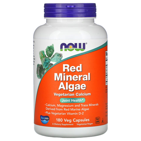 Now Foods, Red Mineral Algae, 180 Veg Capsules