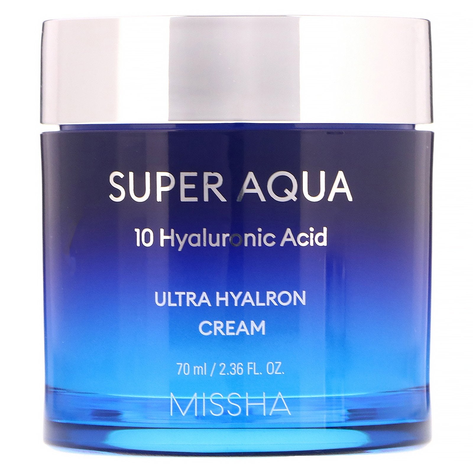 Missha, Super Aqua, Ultra Hyalron Cream, 2.36 fl oz (70 ml)