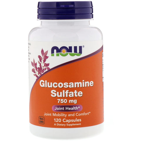 Now Foods, Glucosamine Sulfate, 750 mg, 120 Capsules