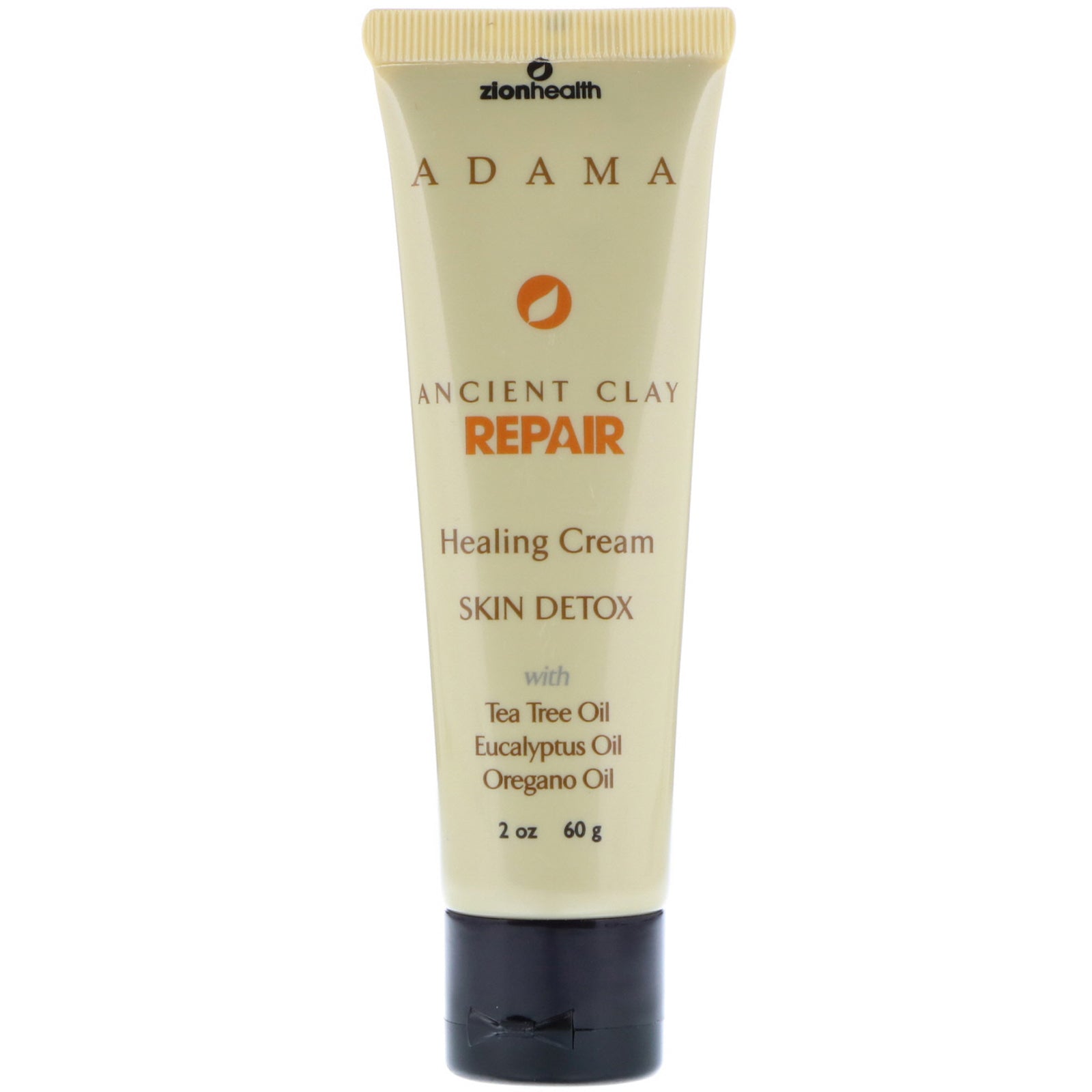 Zion Health, Adama, Ancient Clay Repair, Healing Cream, 2 oz (60 g)