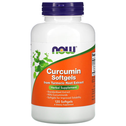 Now Foods, Curcumin Softgels, 120 Softgels