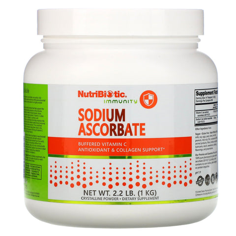 NutriBiotic, Immunity, Sodium Ascorbate, Crystalline Powder, 2.2 lb (1 kg)