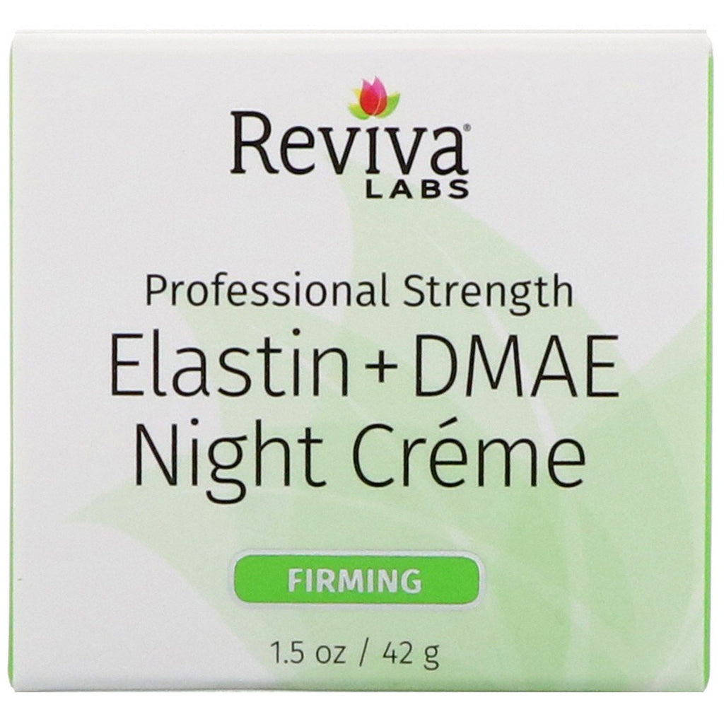 Reviva Labs, Elastin + DMAE Night Creme, 1.5 oz (42 g)