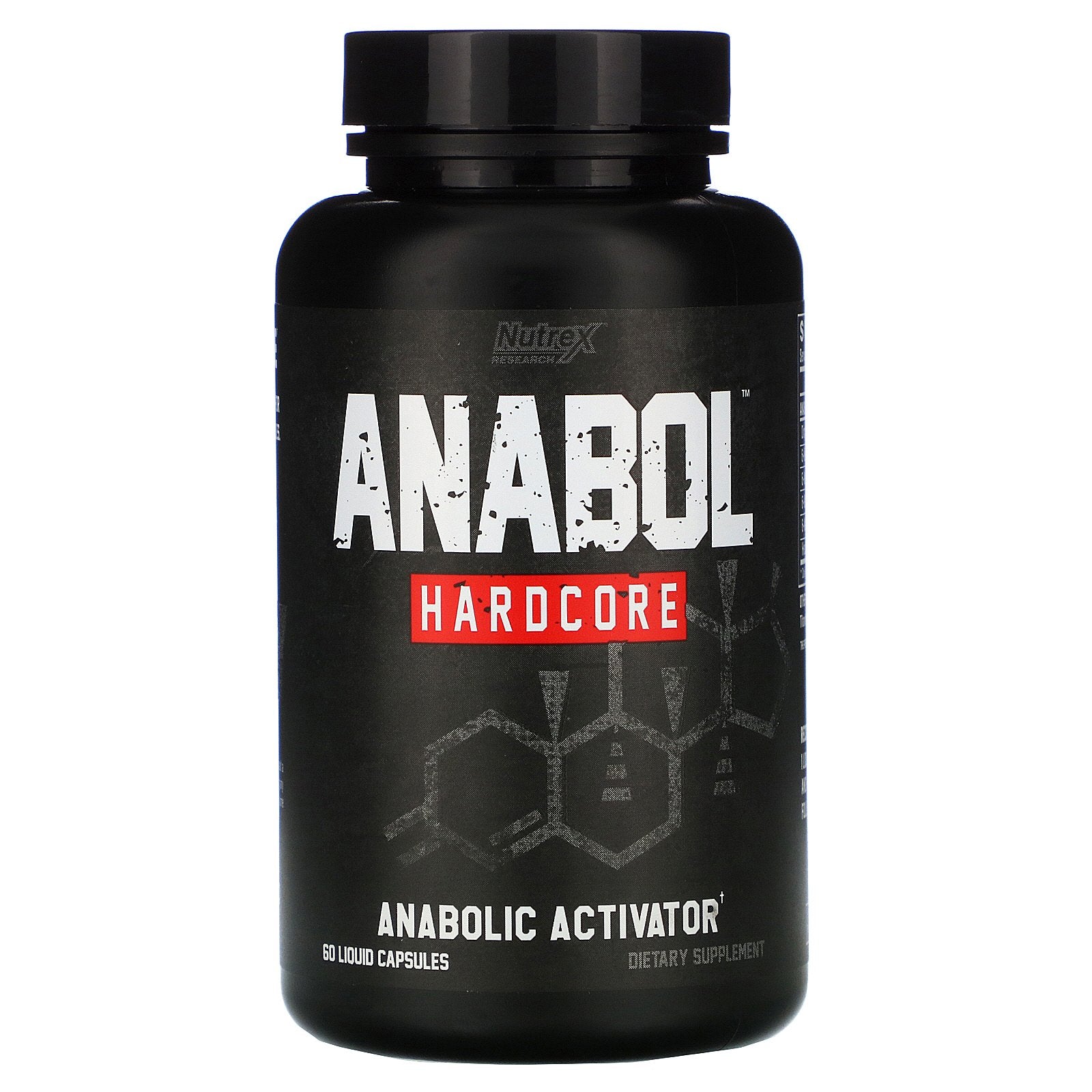 Nutrex Research, Anabol Hardcore, 60 Liquid Capsules