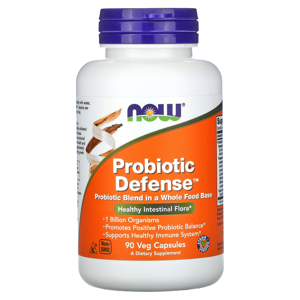 Now Foods, Probiotic Defense, 90 Veg Capsules