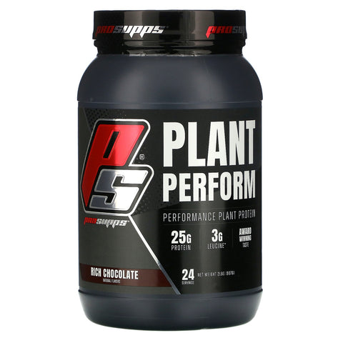 ProSupps, Plant Perform, Performance Plant Protein, Rich Chocolate, 2 lbs (907 g)