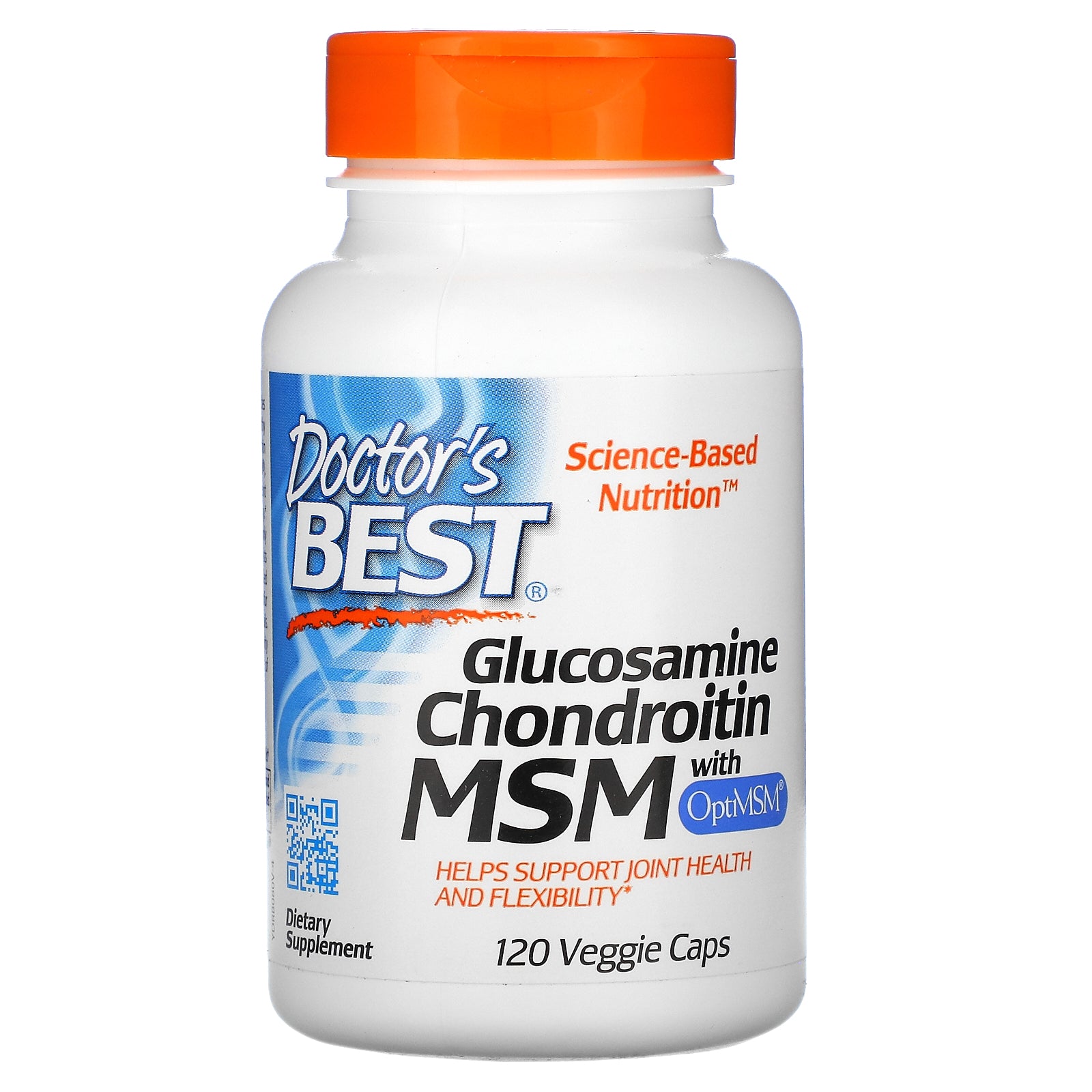 Doctor's Best, Glucosamine Chondroitin MSM with OptiMSM, 120 Veggie Caps