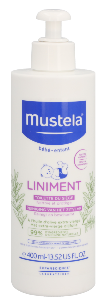 Mustela Bebe Liniment w/Pump 400 ml