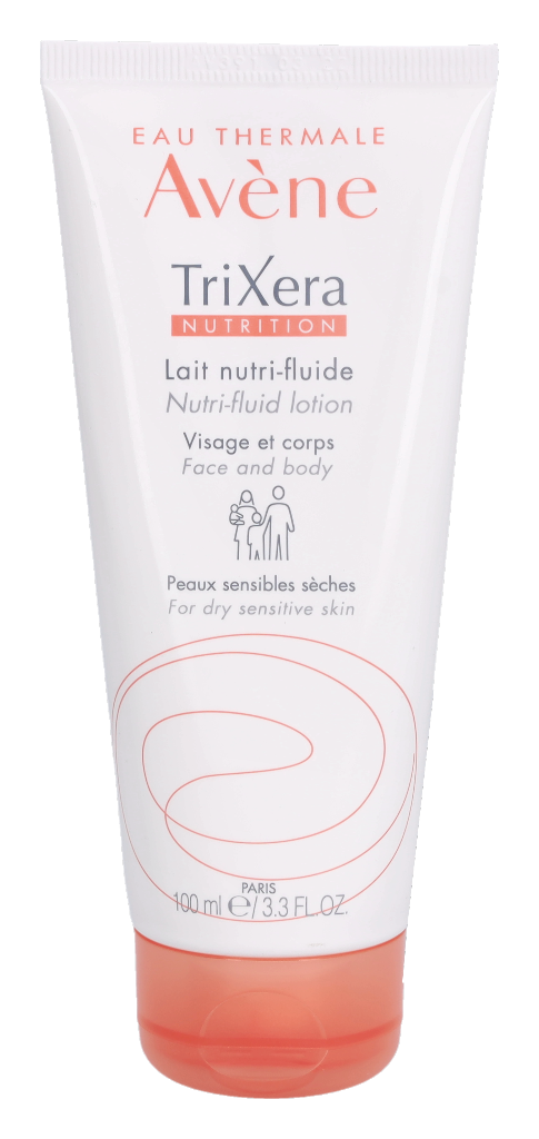 Avene TriXera ansigts- og kropsmælk 100 ml