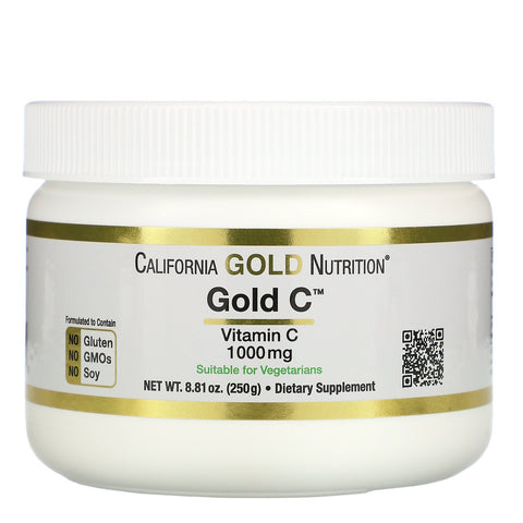 California Gold Nutrition, Gold C Powder, Vitamin C, 1,000 mg, 8.81 oz (250 g)