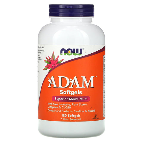 Now Foods, ADAM, Superior Men's Multi, 180 Softgels