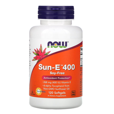 Now Foods, Sun-E 400, 120 Softgels