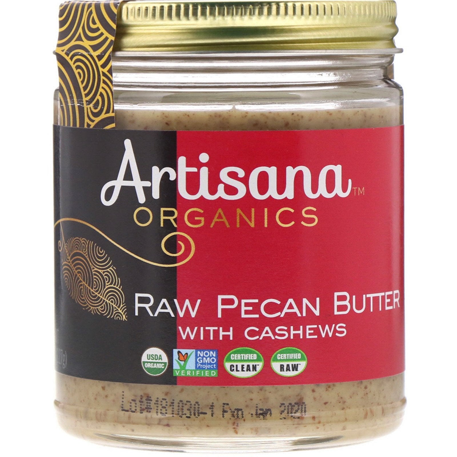 Artisana, Organics, Raw Pecan Butter, 8 oz (227 g)