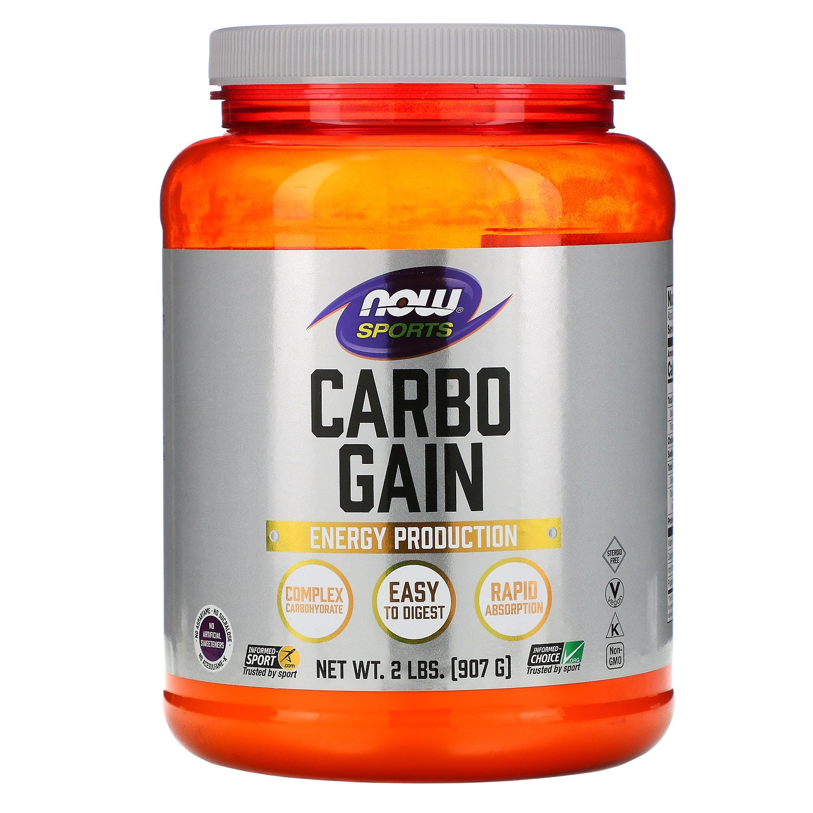 Now Foods, Sports, Carbo Gain, 2 lbs (907 g)