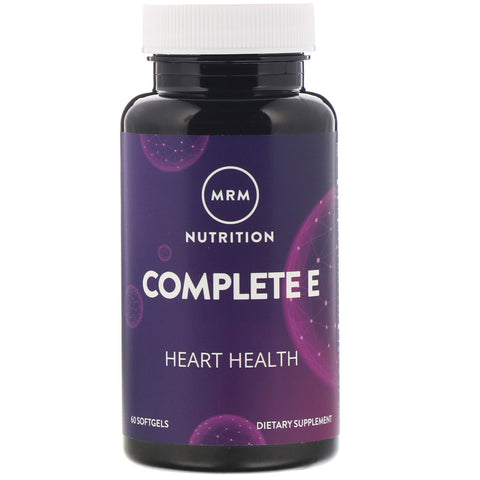 MRM, Nutrition, Complete E, 60 Softgels