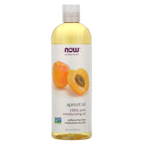 Now Foods, Solutions, Apricot Oil, 16 fl oz (473 ml)