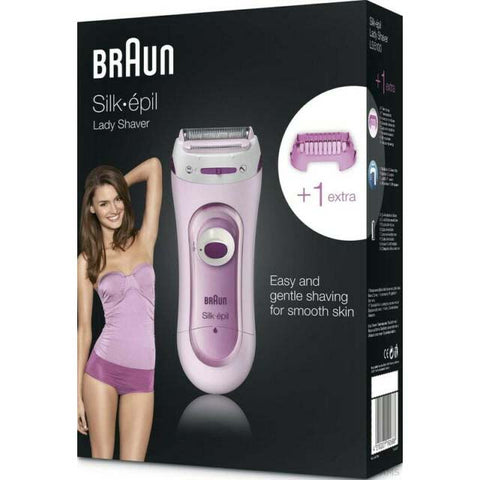 Braun Lady Shaver | Silk-Epil | Battery | Washable